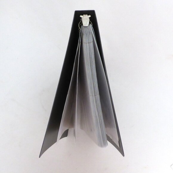 NEW 500 BUSINESS CARD RINGED BINDER CARD HOLDER SLEEVES & TABS JAPAN - Picture 8 of 16